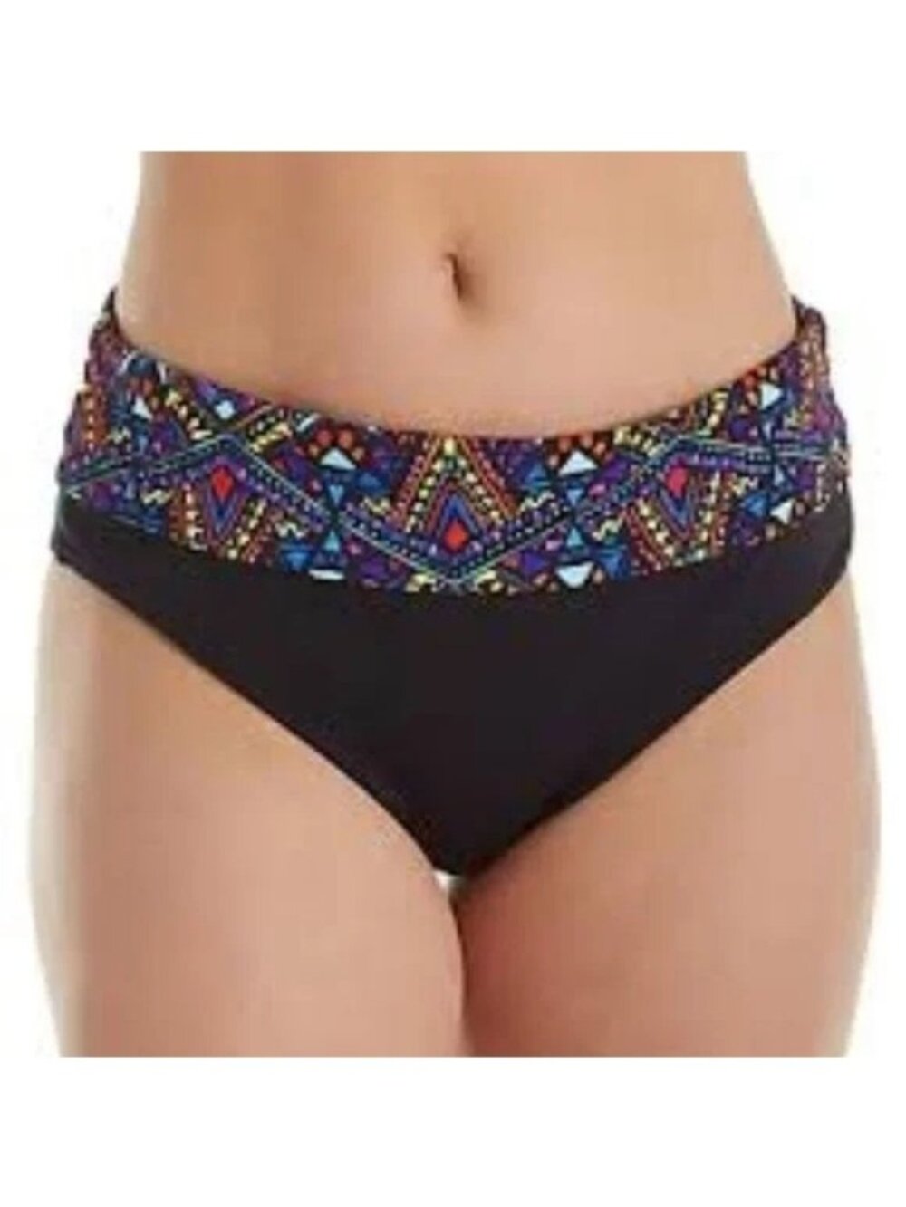 Elomi Black Full Coverage Bikini Bottom